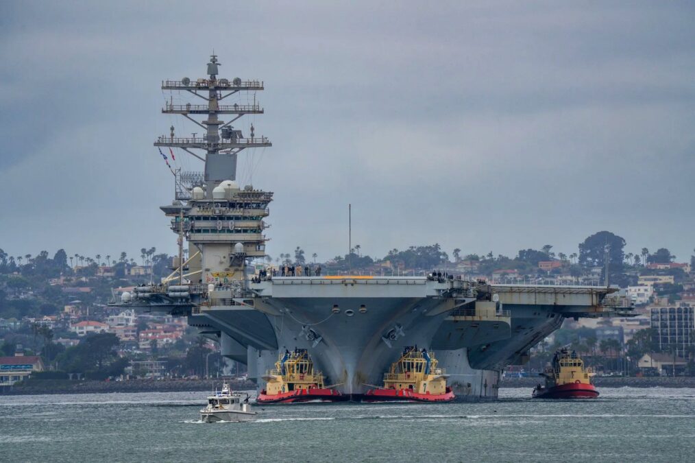 cuenta atrás para el uss nimitz: última misión antes de su retirada