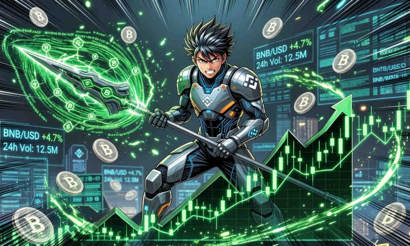 bnb sube 0,87% en sesión volátil: ¿señales de rebote?