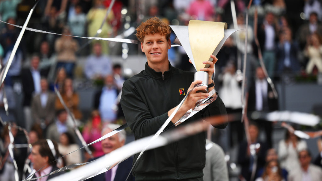 sinner conquista madrid y consolida una hegemonía histórica: cinco masters 1000 consecutivos con un impacto deportivo y económico sin precedentes