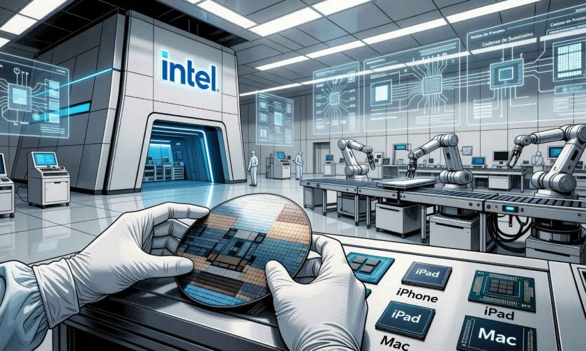 apple ha comenzado a probar chips de intel para iphone, ipad y mac de gama baja