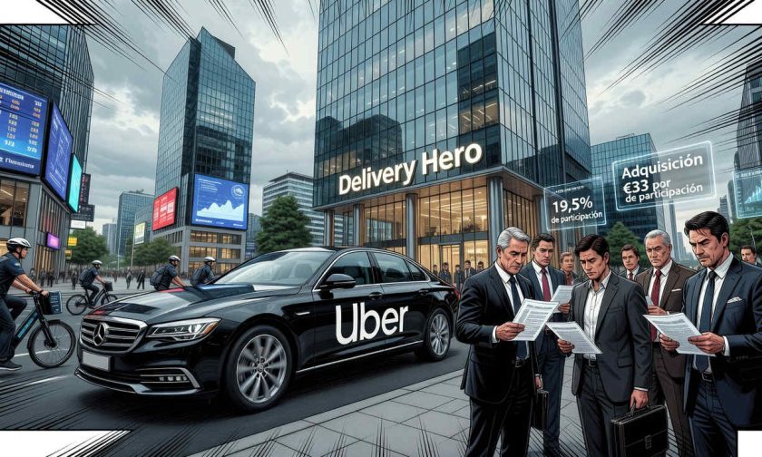 uber confirma oferta por delivery hero mientras crece la presión por una revisión estratégica