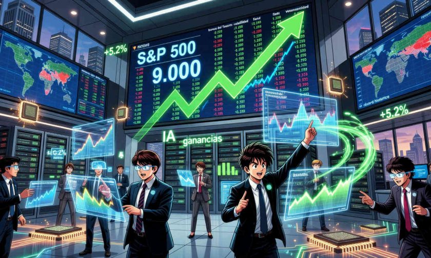 J.P. Morgan ve posible un S&P 500 en 9.000 para 2027 por auge de la IA j.p. morgan ve posible un s&p 500 en 9.000 para 2027 por auge de la ia