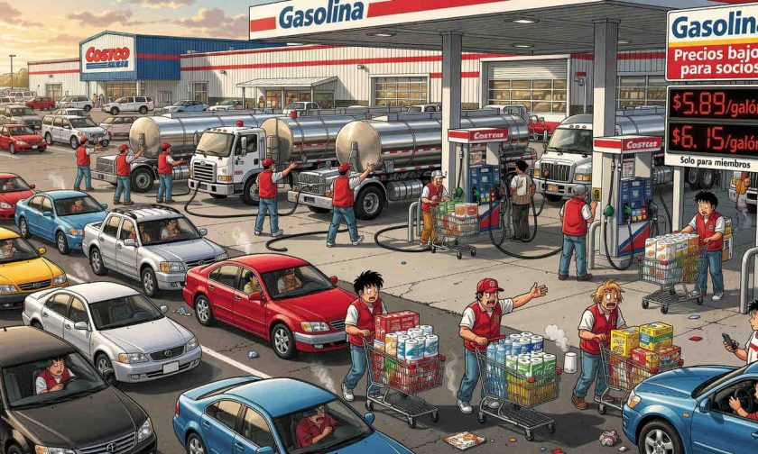 costco vende gasolina en niveles récord mientras suben los precios del combustible