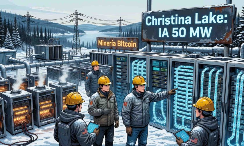 dmg acelera giro hacia ia y pone en juego su mina de bitcoin en canadá