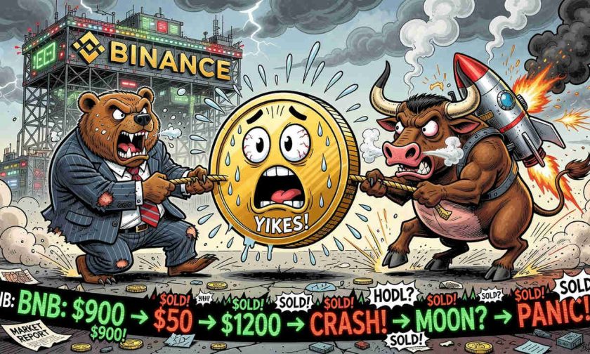 bnb repunta 3.86% en medio de fuerte presión vendedora: ¿oportunidad de compra o rebote efímero?