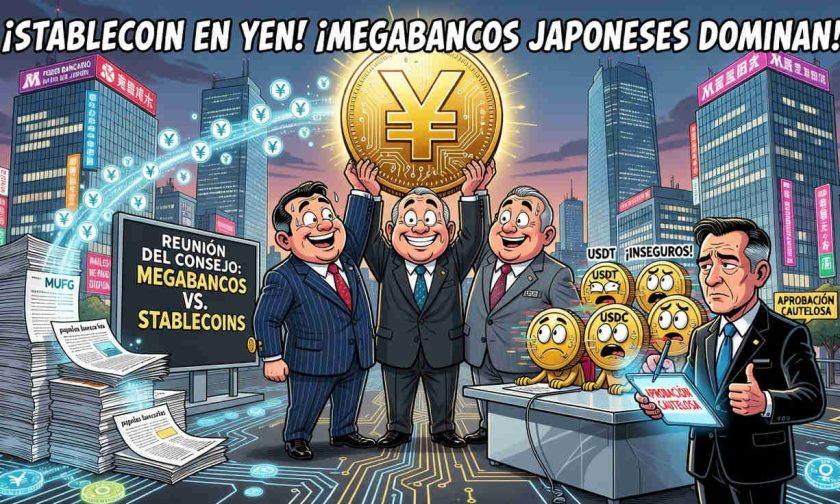 japón prepara stablecoin conjunta en yen con sus tres megabancos para 2026