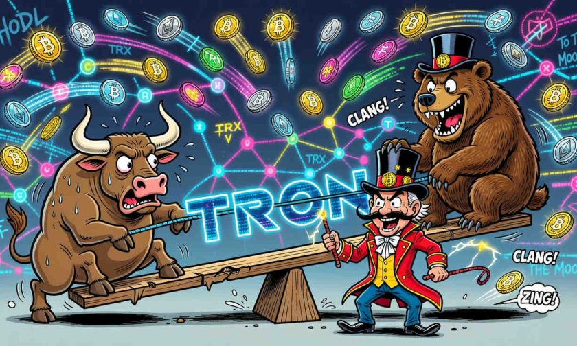alarma en tron: trx pierde el 14% en dos semanas y los indicadores técnicos anticipan más caídas