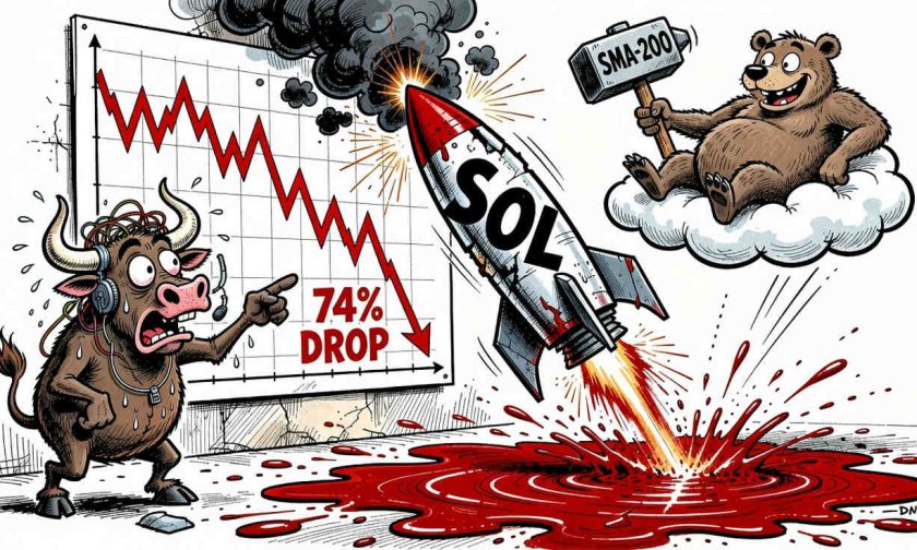 solana ($sol) cae un 50% anual mientras los técnicos apuntan a un soporte crítico